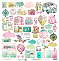 Papel de Scrapbook - Coleção MIX TAPE – Carina Sartor – MIX03 - comprar online