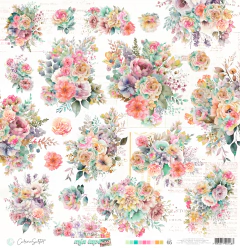 Papel de Scrapbook - Coleção MIX TAPE – Carina Sartor – MIX05 - comprar online