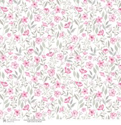 Folha para Scrapbook - My Memories - Coleção My Flower - MMCMFL-05 - comprar online