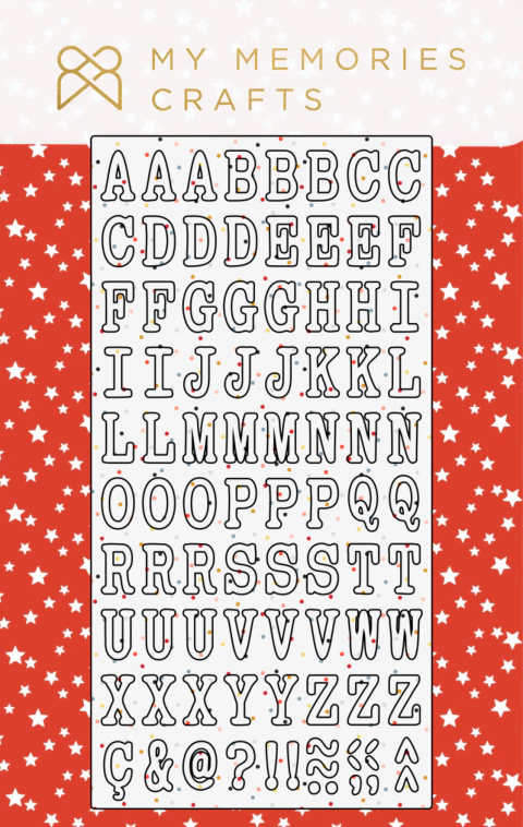 Coleção Minha Diversão - Alfabeto - My Memories Crafts - MMCDIV-12