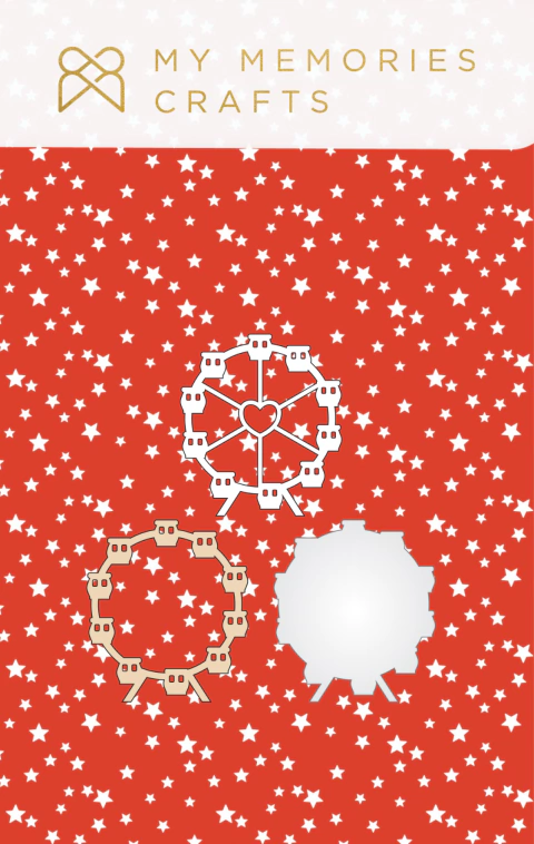 Coleção Minha Diversão - Shaker Roda Gigante - My Memories Crafts - MMCDIV-17