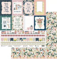 Folha para Scrapbook My Memories Crafts - Coleção My Home - MMCMHO-06
