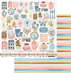 Coleção Minha Casa - Folha 01 - My Memories Crafts - MMCMCS-01
