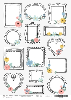 Coleção Minha Casa - Papel Vegetal A4 - My Memories Crafts - MMCMCS-09