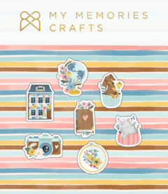Coleção Minha Casa - Elementos em Acrílico - My Memories Crafts - MMCMCS-14