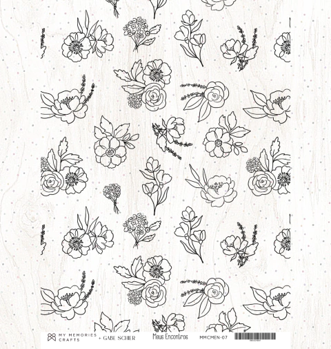 Papel Vegetal - Coleção Meus Encontros - MMCMEN-07