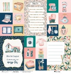 Folha para Scrapbook My Memories Crafts - Coleção My Home - MMCMHO-04 - comprar online