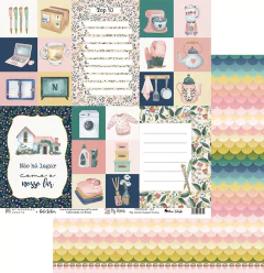 Folha para Scrapbook My Memories Crafts - Coleção My Home - MMCMHO-04