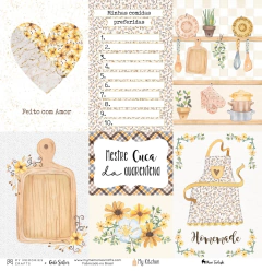 Folha para Scrapbook - My Memories Crafts - Coleção My Kitchen - MMCMK-05 - comprar online