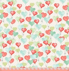 Folha para Scrapbook - My Memories - Coleção My Little Big Love - MMCML-02 na internet