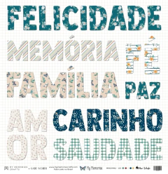 Folha para Scrapbook - My Memories Crafts - Coleção My Memories - MMCMM2-05 - comprar online