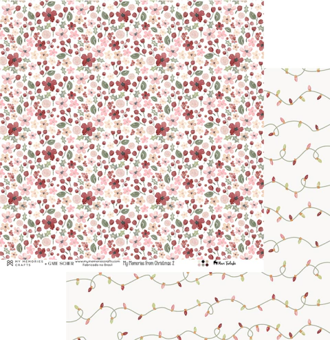 Folha para Scrapbook - My Memories From Christmas - My Memories Crafts - MMCMMC2-04