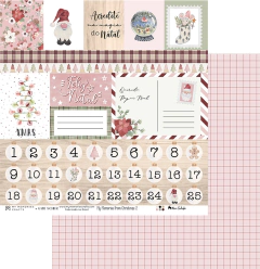 Folha para Scrapbook - My Memories From Christmas - My Memories Crafts - MMCMMC2-05