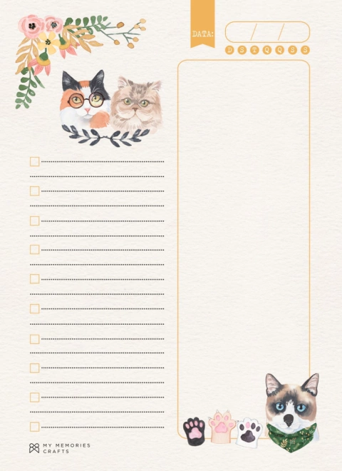 Miolo Permanente - My Memories Crafts - My Cat - MMCMP-09