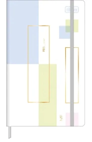 Caderno Pontilhado Costurado Capa Dura Fitto G Midtown - 80 folhas - Tilibra - comprar online
