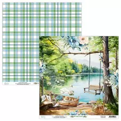 Bloco 30X30 - By The Lake - Mintay Papers - MT-BTL-07 na internet