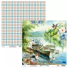 Bloco 30X30 - By The Lake - Mintay Papers - MT-BTL-07 - Criar - Papelaria e Scrapbook