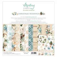 Bloco 30X30 - Christmas Blessings - Mintay Papers - MT-CHB-07