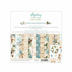 Bloco 15x15 - Christmas Blessings - Mintay Papers - MT-CHB-08