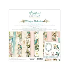 Bloco 20x20 - Winged Melodies - Mintay Papers - MT-MEL-08 - comprar online