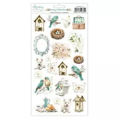 Paper Stickers - Elementos - Winged Melodies - Mintay Papers - MT-MEL-12 - comprar online