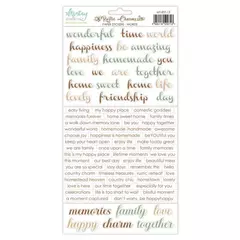 Paper Stickers - Palavras em Inglês - Rustic Charms - Mintay Papers - MT-RST-13 - comprar online