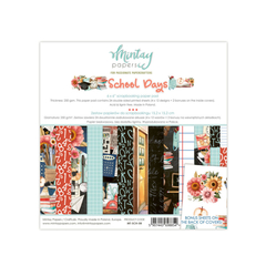 Bloco 15x15 - School Days - Mintay Paper - MT-SCH-08