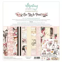 Bloco 30X30 - See You In Paris - Mintay Papers - MT-SYP-07