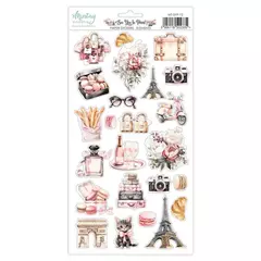 Paper Stickers - Elementos - See You In Paris - Mintay Papers - MT-SYP-12