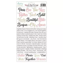 Paper Stickers - Palavras em Inglês - See You In Paris - Mintay Papers - MT-SYP-13