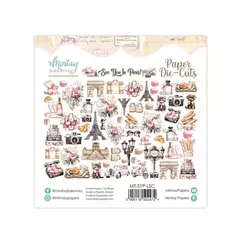 Die Cuts - See You In Paris - Mintay Papers - MT-SYP-LSC - comprar online