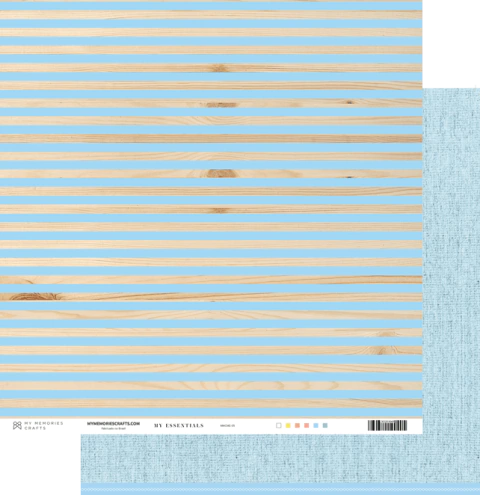 Folha para Scrapbook - My Memories - Coleção My Essentials - MMCME-05