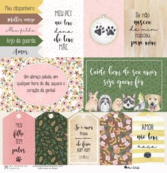 Folha para Scrapbook - My Memories - Coleção My Pet - MMCMP-04 - comprar online