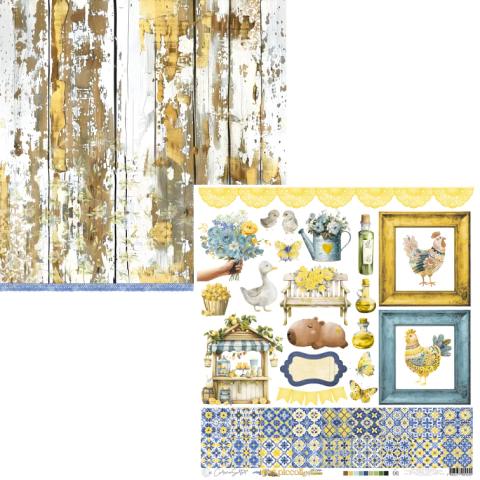 Papel de Scrapbook - Coleção Piccoli - Carina Sartor – PIC06