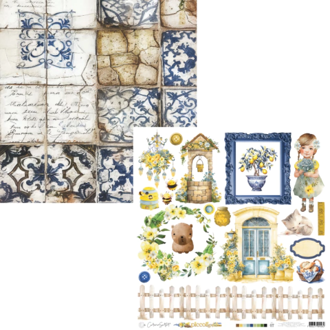 Papel de Scrapbook - Coleção Piccoli - Carina Sartor – PIC07