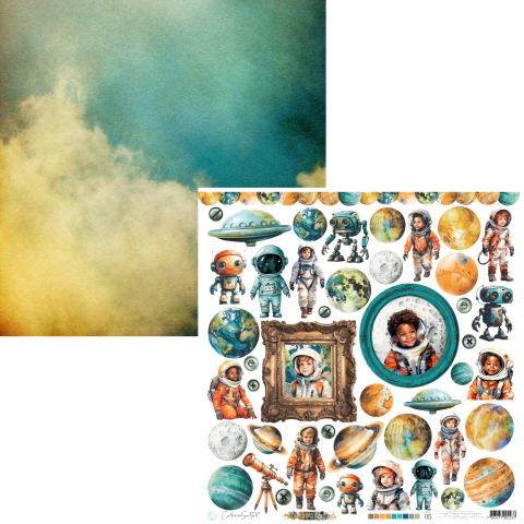 Papel de Scrapbook - Coleção PLAY – Carina Sartor – PLAY05