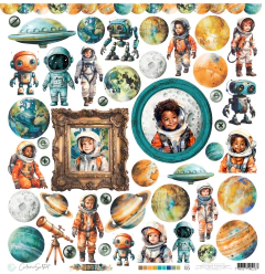 Papel de Scrapbook - Coleção PLAY – Carina Sartor – PLAY05 - comprar online