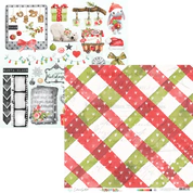 Folha para Scrapbook - Coleção Noel - Carina Sartor - NOE03