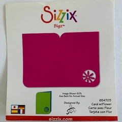 Faca de Corte Sizzix - Die Bigz Card Flower - 654703