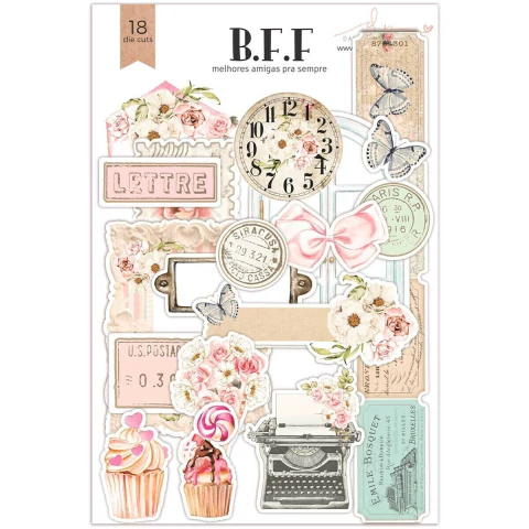 DIE CUTS - COLEÇÃO B.F.F - DANY PERES