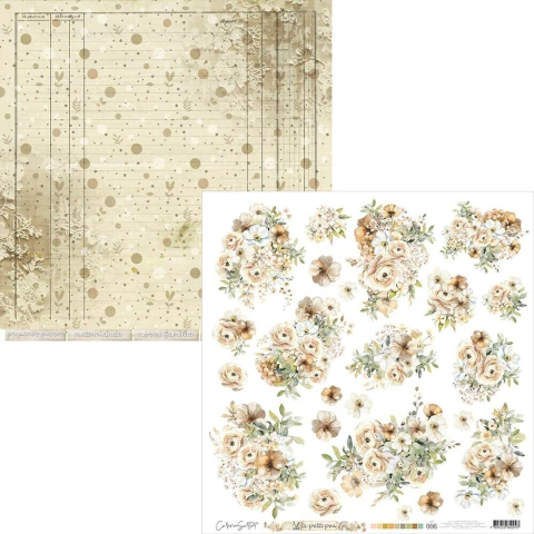 Papel de Scrapbook - Coleção Le Petit Poa- Carina Sartor – LEP006 - comprar online