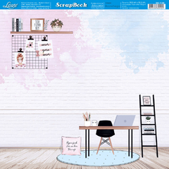 Folha para Scrapbook Coleção Aconchego - Litoarte - SD-1149 - comprar online