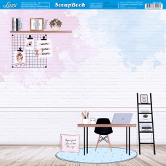 Folha para Scrapbook Coleção Aconchego - Litoarte - SD-1149 - comprar online