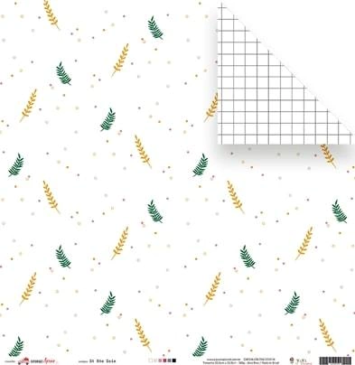 Folha para Scrapbook - Juju Scrapbook - Coleção Espalhando Amor - Só Nós Dois