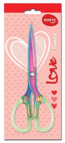 Tesoura - Rainbow Titanium - Molin - 23182 na internet