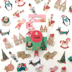 Adesivo na Caixinha - Feliz Natal - Buendia