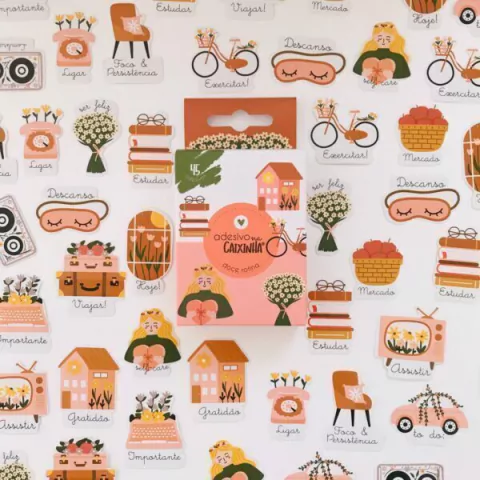 Adesivo na Caixinha - Doce Rotina - Buendia