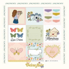 Coleção Deixe Fluir - Papel: Para Voce - Atelie Craft