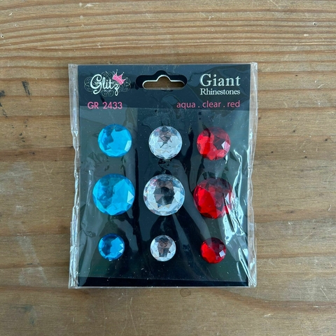 CARTELA DE BRILHOS DE CRISTAIS - GLITZ
