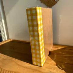 Álbum xadrez - amarelo - 21x23 - comprar online